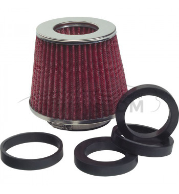 Air filter with shims...