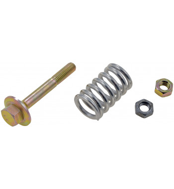 exhaust bolt spring and nut...