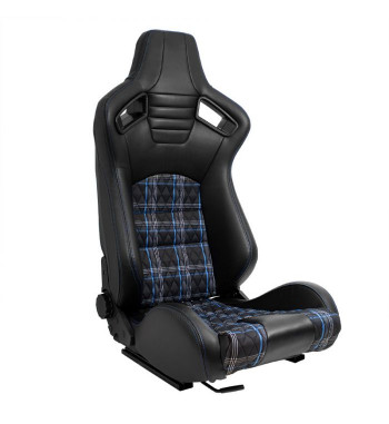 Adjustable seat Black Blue...