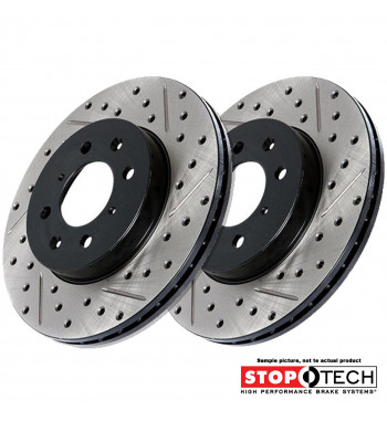 Stoptech rear brake discs 370Z