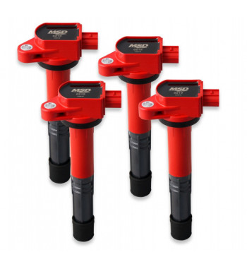 Pin ignition coil - Red 4...