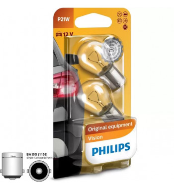 P21W lamp Philips (2 pcs.)