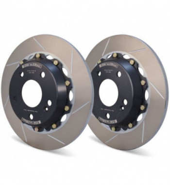 Rear brake discs 2-piece -...